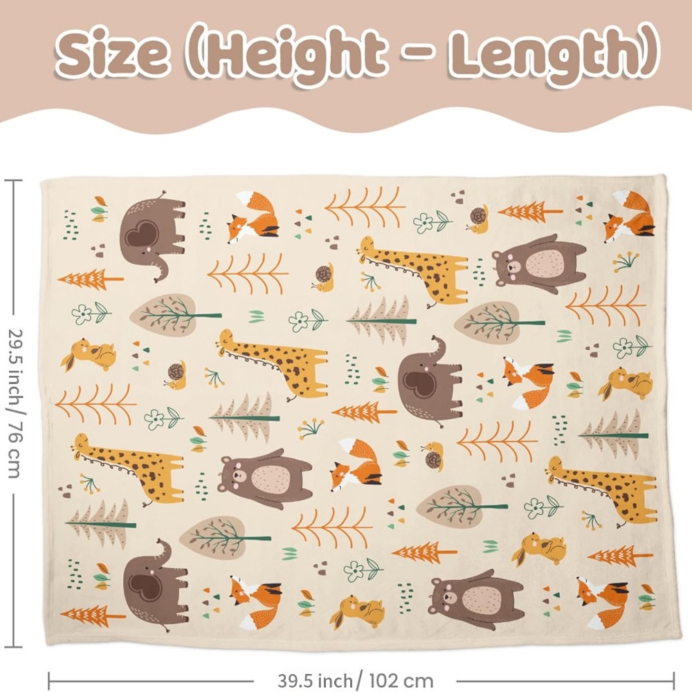 Baby Nursery Quilts - 75x100CM Zacht Ademend Babydeken Pasgeboren Quilt