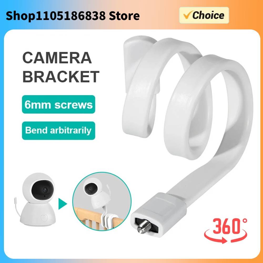 Wearable Baby Monitor - Draadgoosenhals houder camera M6 standaard multifunctionele