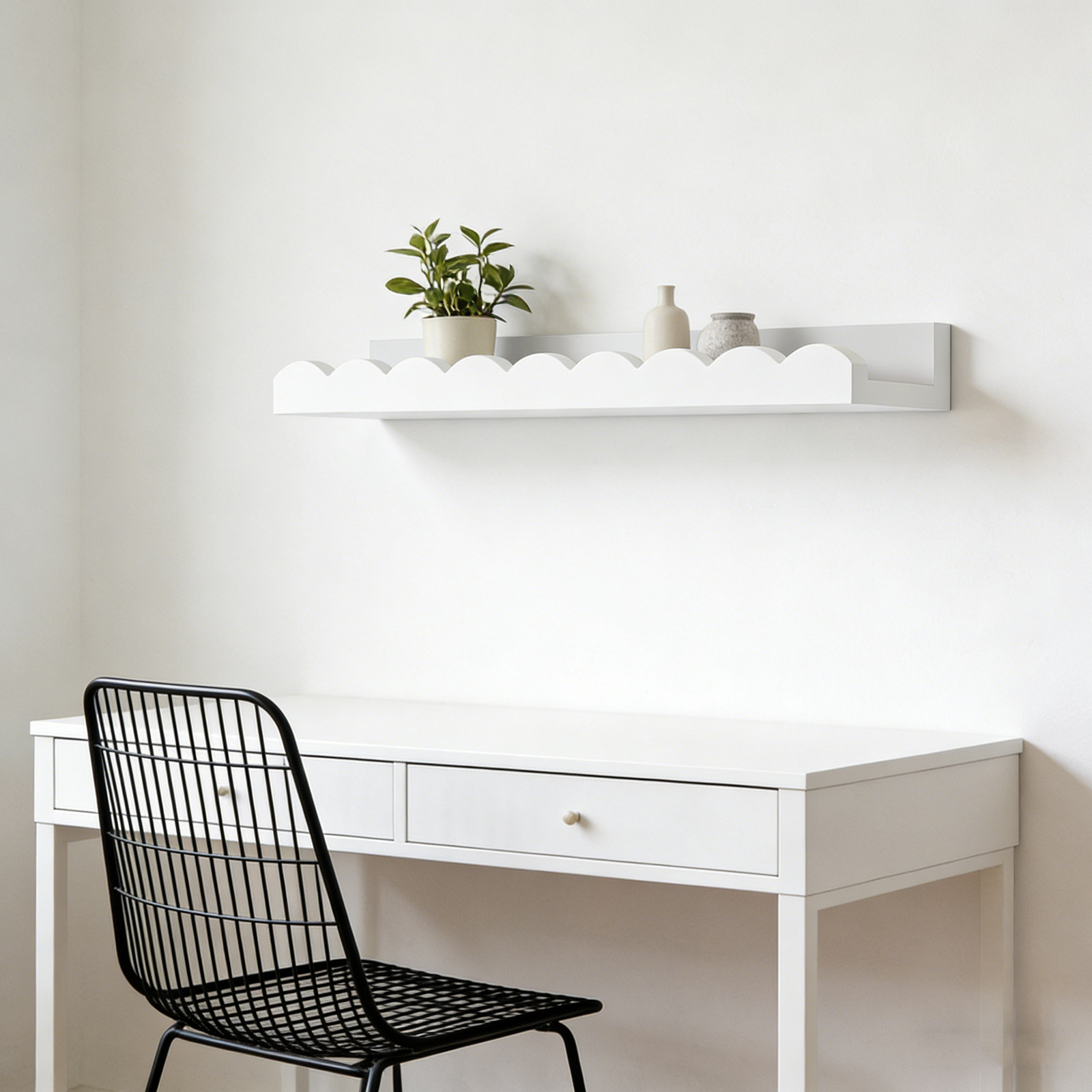 Baby Nursery Floating Shelves - 2 stuks zwevende boekenplanken voor de