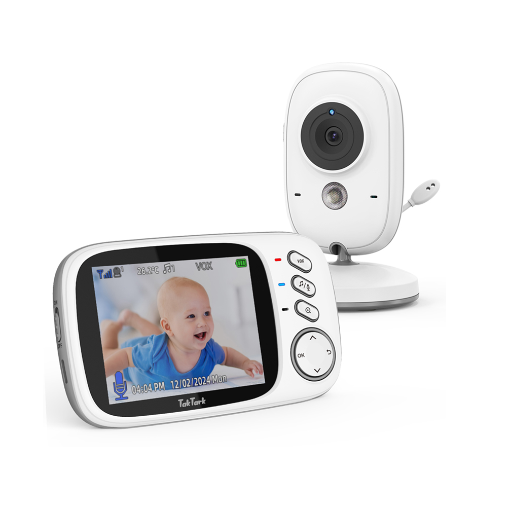 Wearable Baby Monitor - TakTark 3,2 inch draadloze video-babyfoon Auto