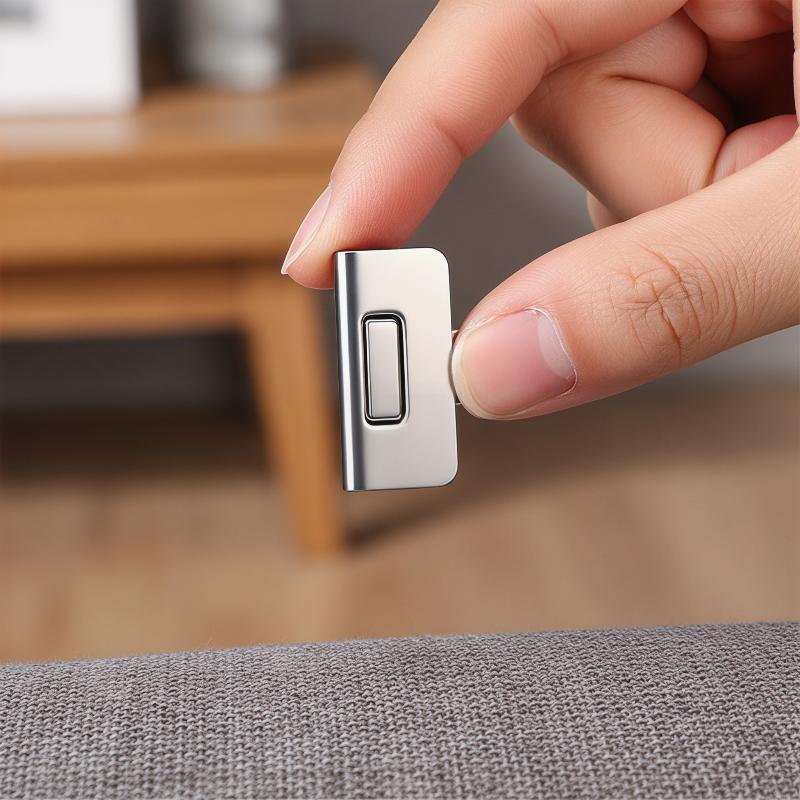 Blackout Curtain Nursery - Sterke magnetische gordijnclips, 10 stuks, nagelvrije
