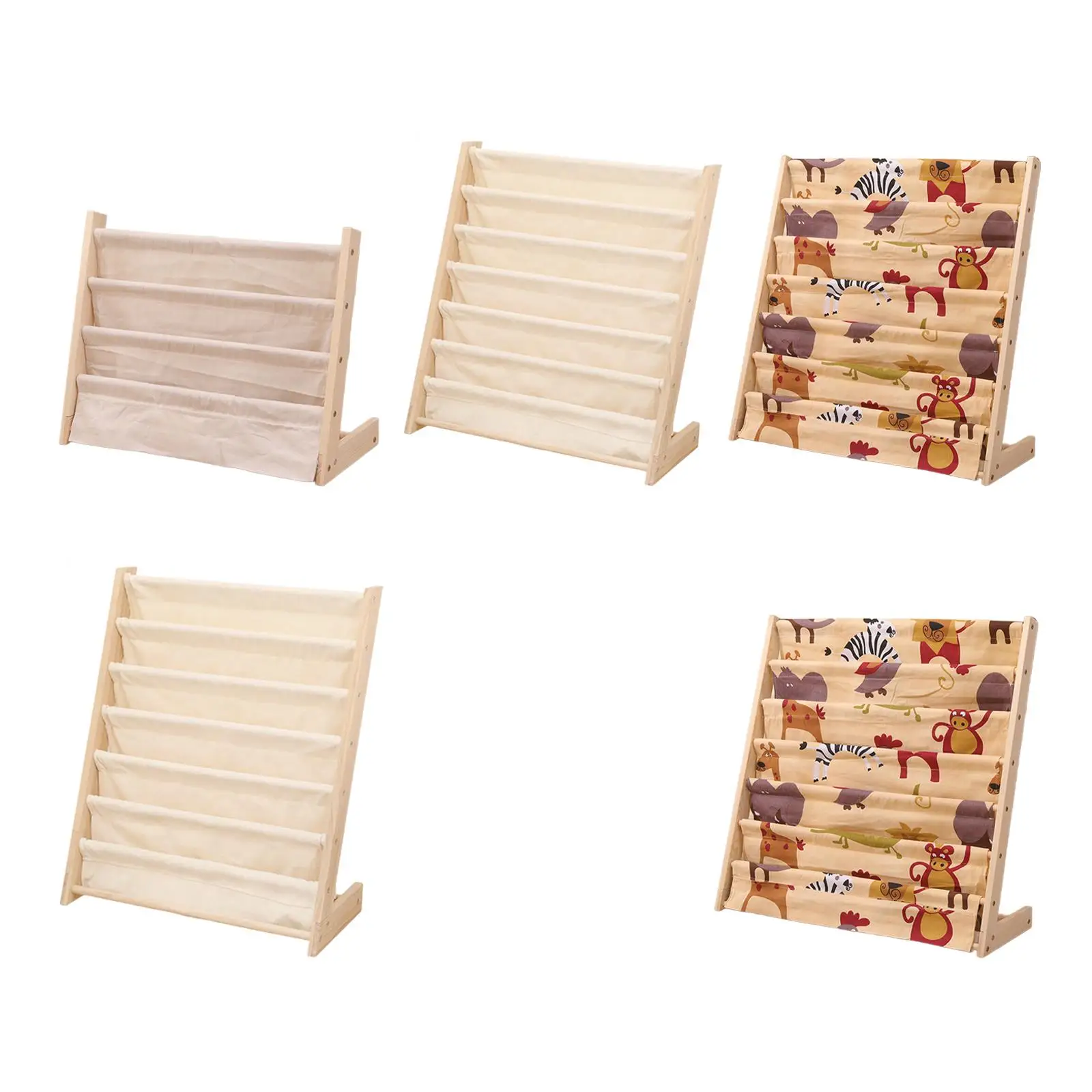 Baby Nursery Bookshelf - Kinderboekenkast Display Kinderkamer Boekenplank Gemakkelijk te