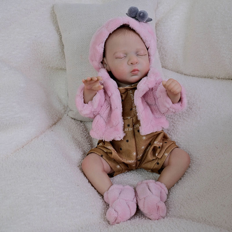 Baby Nursery Images - 12 inch siliconen reborn babypop Luna