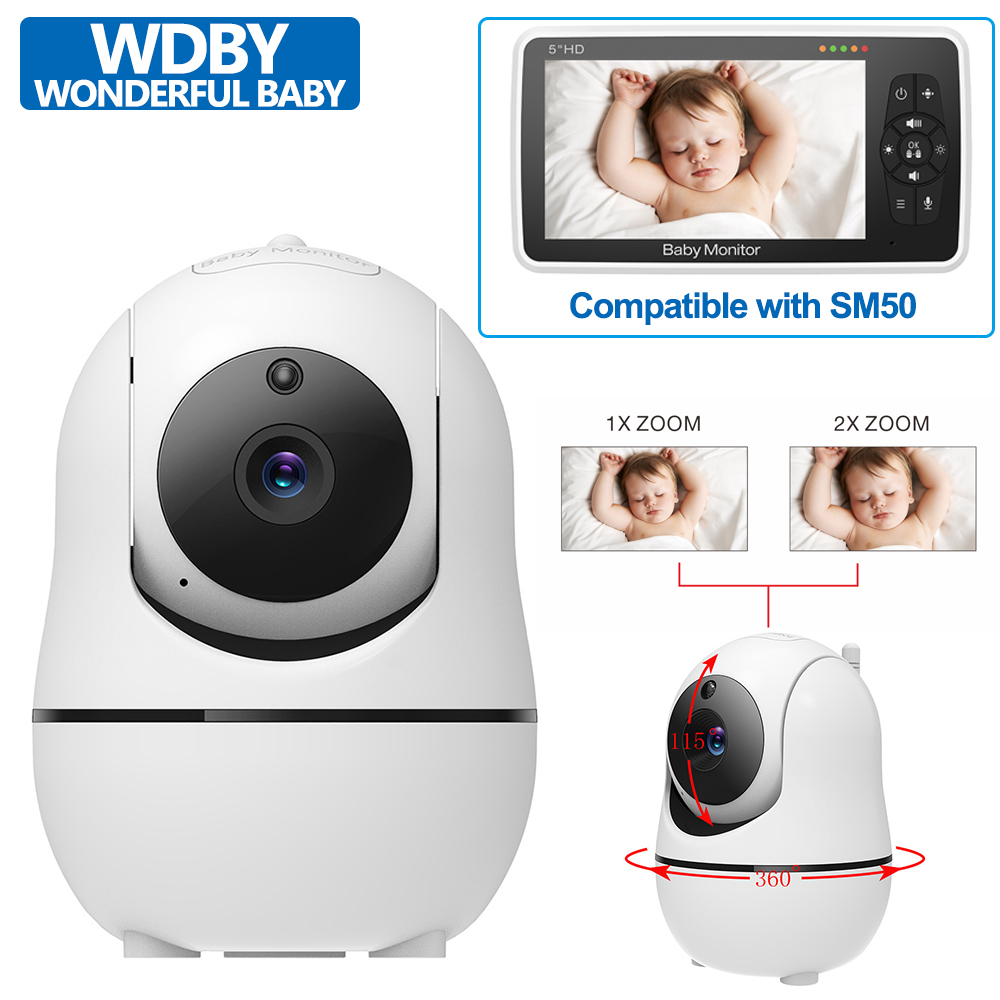 Wearable Baby Monitor - Losse camera voor SM50 Video Babyfoon,