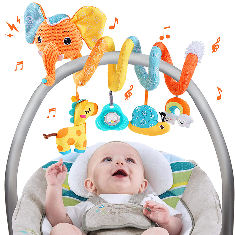 Baby Nursery Images - Autostoel Speelgoed Baby Kleur Olifant Wandelwagen