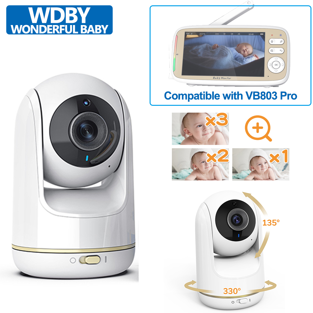 Wearable Baby Monitor - Aparte camera voor VB803 Pro Video
