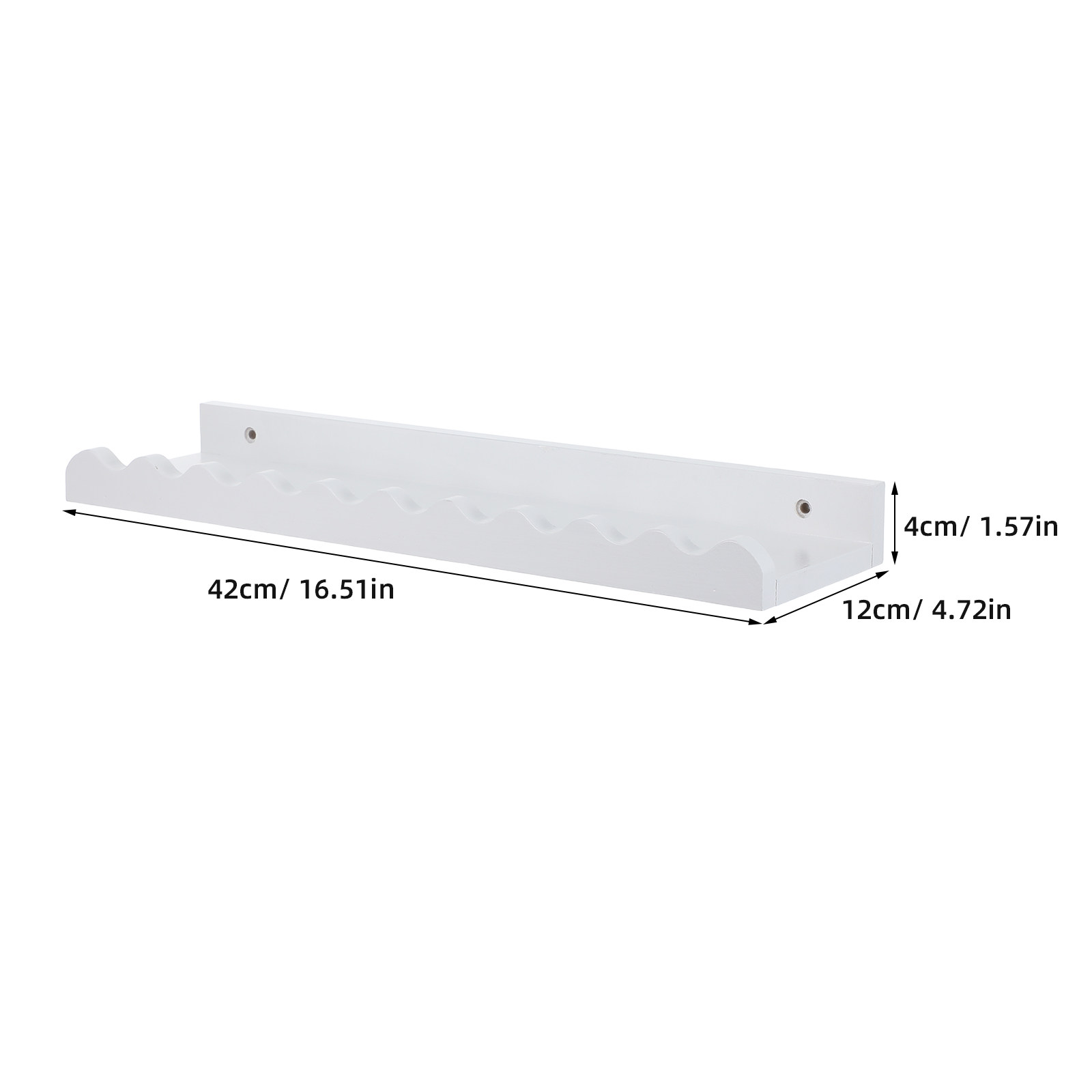 2 stuks natuurlijke massief ho - Baby Nursery Floating Shelves recensie en prijs