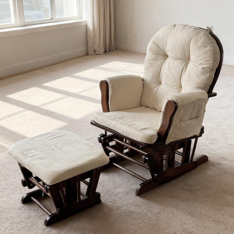 Moderne houten wiegkussen zwan - Baby Nursery Rocking Chair recensie en prijs