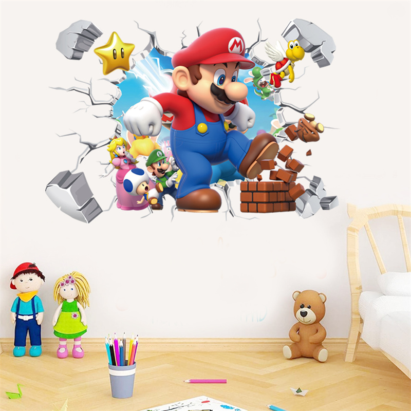 3D Cartoon Anime Game Characte - Baby Nursery Stickers recensie en prijs