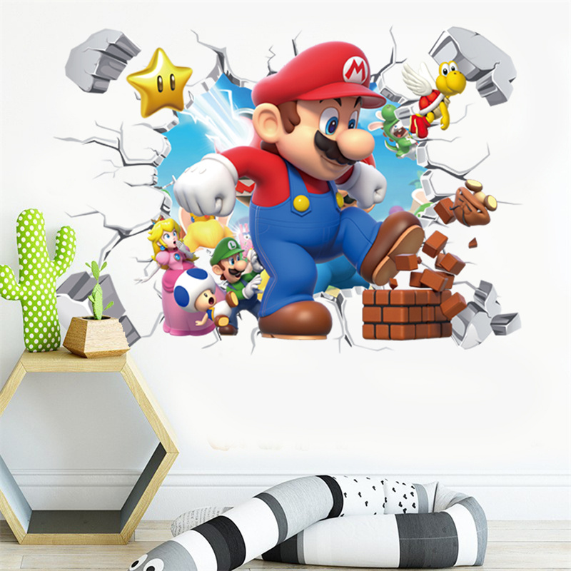 3D Cartoon Anime Game Characte - Baby Nursery Stickers recensie en prijs