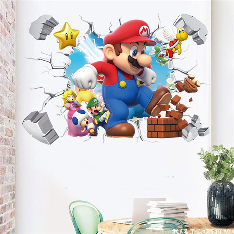 3D Cartoon Anime Game Characte - Baby Nursery Stickers recensie en prijs