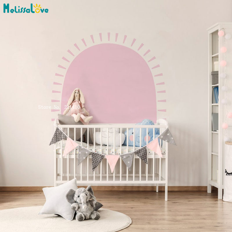 Half Zon Boho Muurstickers Abs - Baby Nursery Stickers recensie en prijs