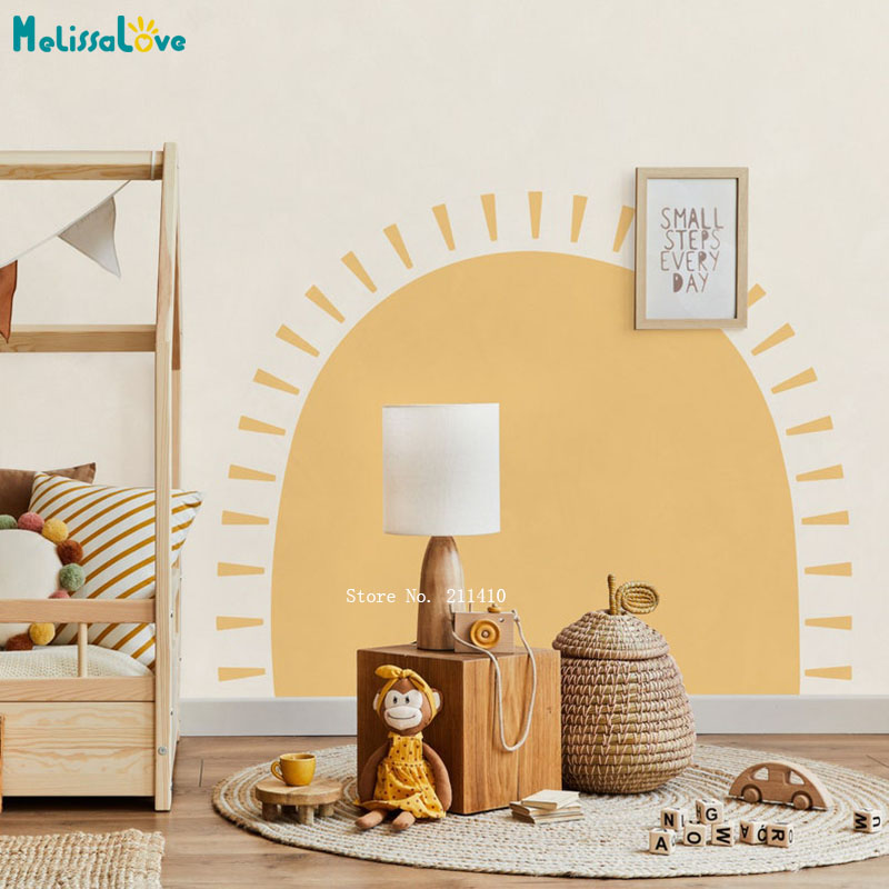 Half Zon Boho Muurstickers Abs - Baby Nursery Stickers recensie en prijs