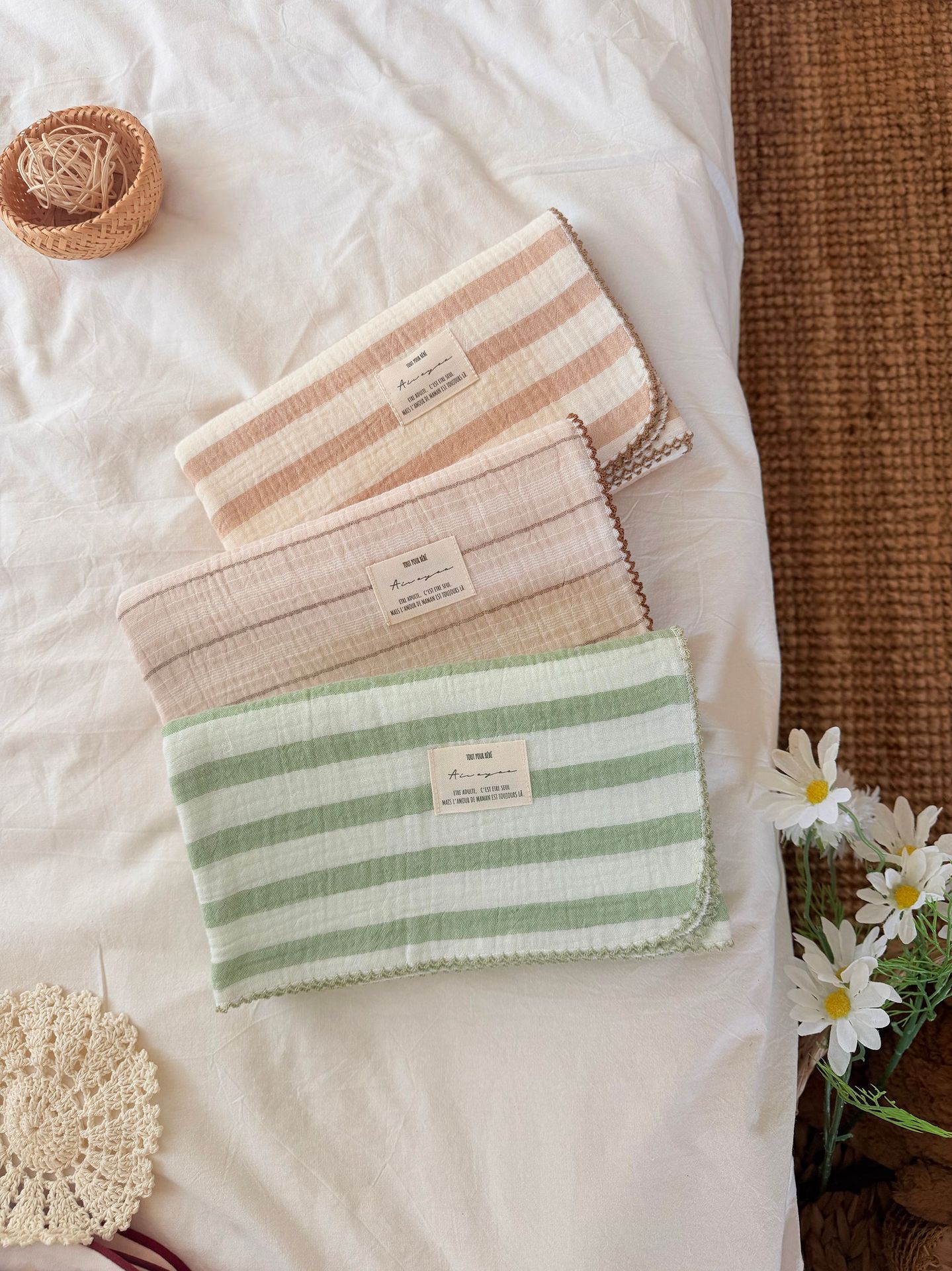 Zomer Muslin Baby Inbakerdoeke - Baby Nursery Quilts recensie en prijs