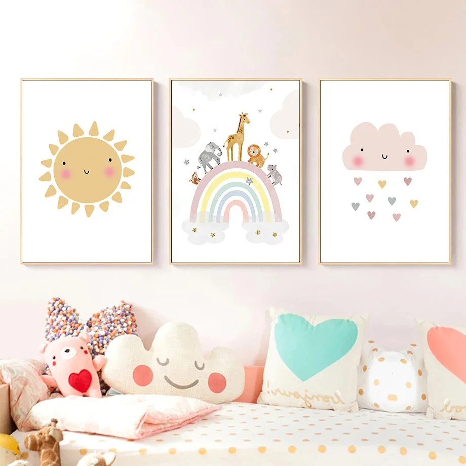 Giraffe Olifant Heteluchtballo - Baby Nursery Images recensie en prijs