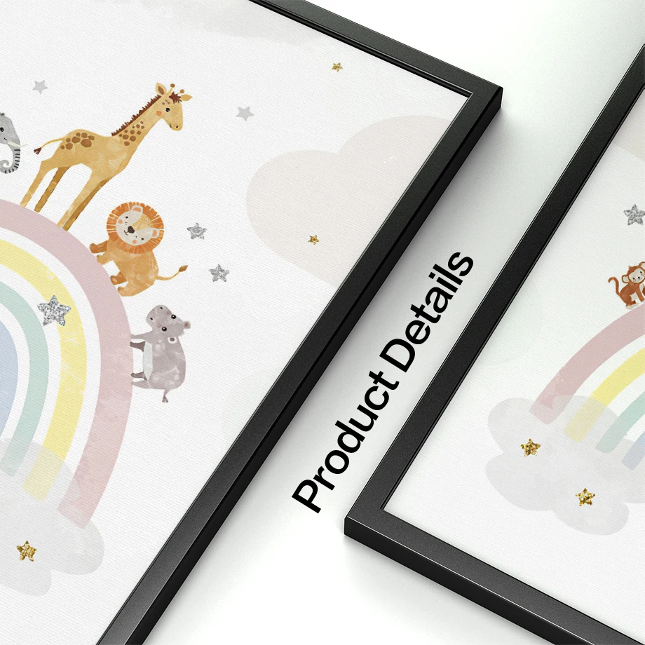 Giraffe Olifant Heteluchtballo - Baby Nursery Images recensie en prijs