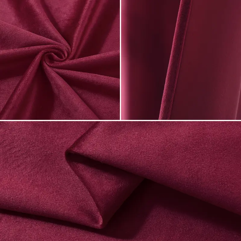 1PC Kerstgordijn Decor Bordeau - Blackout Curtain Nursery recensie en prijs
