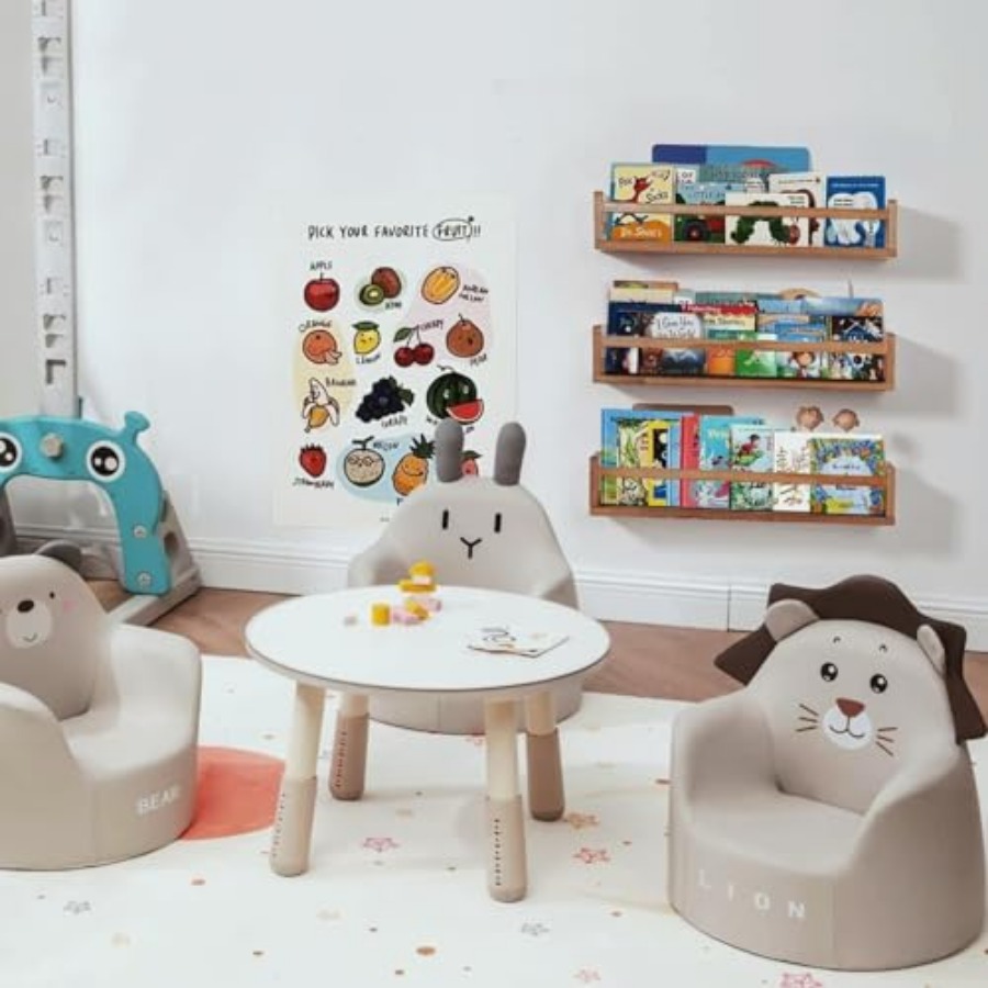 Wandplankjes voor babykamerdec - Baby Nursery Floating Shelves recensie en prijs
