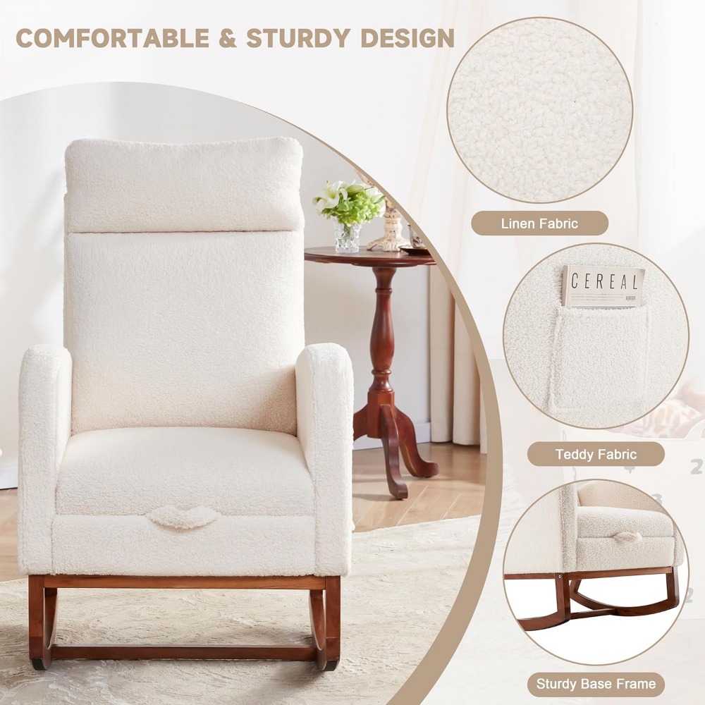 Schommelstoel Kinderkamerstoel - Baby Nursery Rocking Chair recensie en prijs