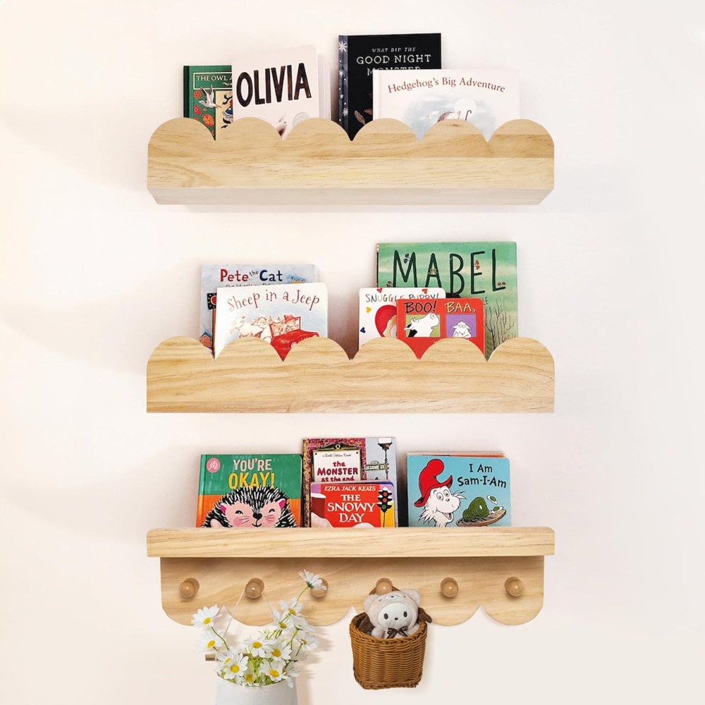 Kwekerij Boekenplanken 3PCS Ho - Baby Nursery Floating Shelves recensie en prijs