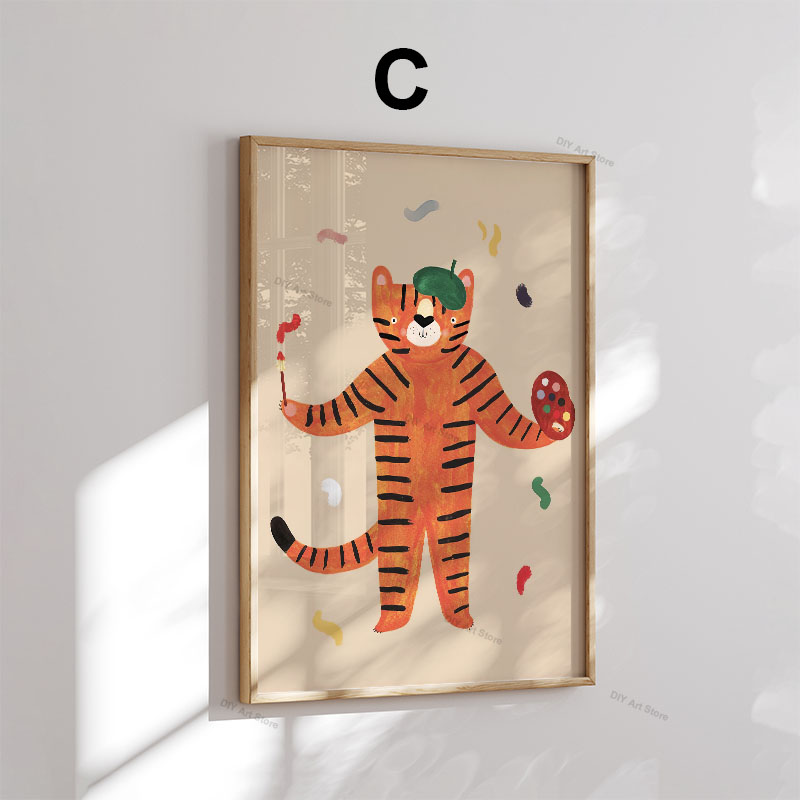 Grappige cartoon dieren kinder - Baby Nursery Images recensie en prijs