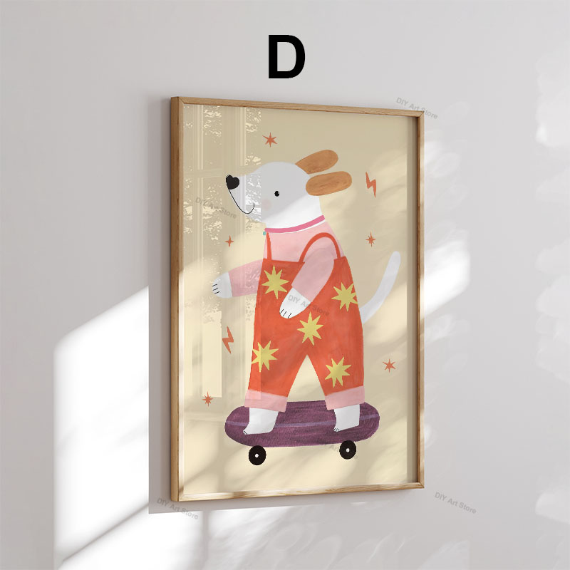 Grappige cartoon dieren kinder - Baby Nursery Images recensie en prijs