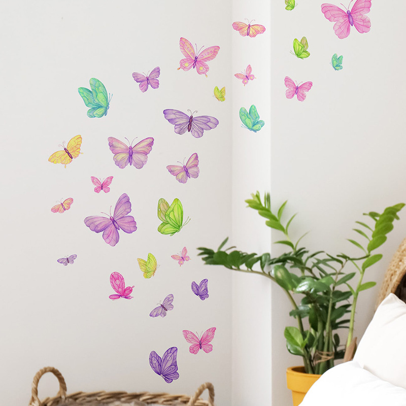 Romantische vlinder muursticke - Baby Nursery Vinyl recensie en prijs