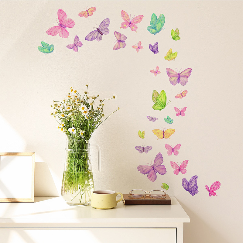 Romantische vlinder muursticke - Baby Nursery Vinyl recensie en prijs