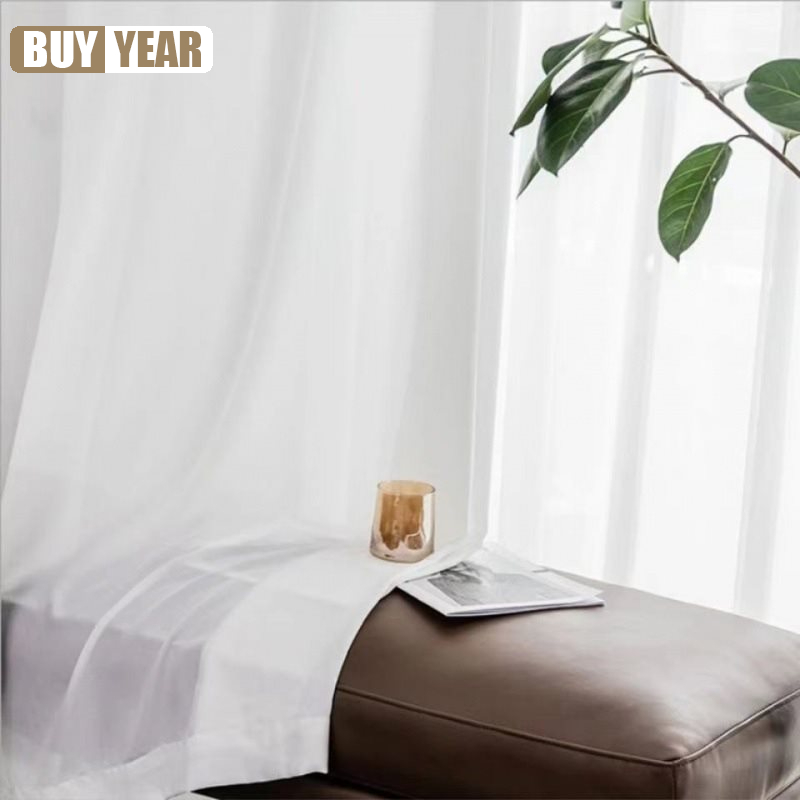 Hoge kwaliteit effen witte tul - Blackout Curtain Nursery recensie en prijs