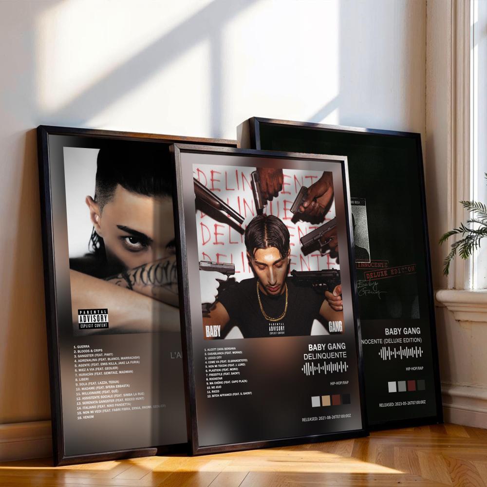 Baby Gang Poster Muziek Album  - Baby Nursery Images recensie en prijs