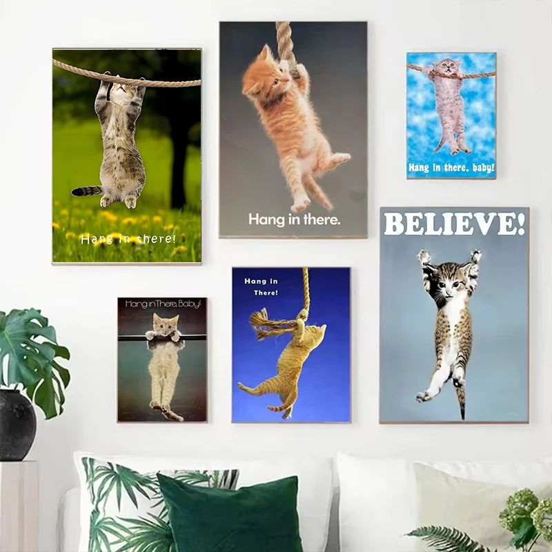 Hang In There Baby Leuke Kat Y - Baby Nursery Images recensie en prijs