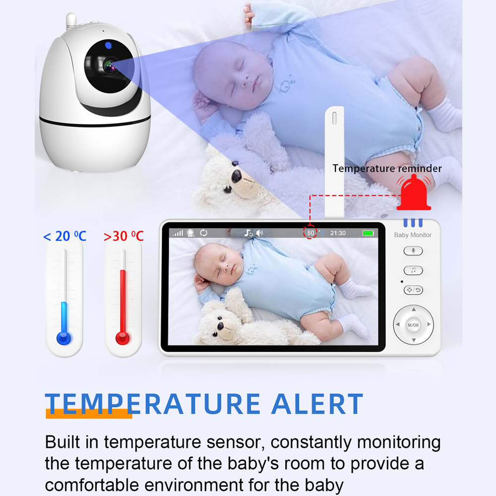 Video-babyfoon met camera en a - Wearable Baby Monitor recensie en prijs