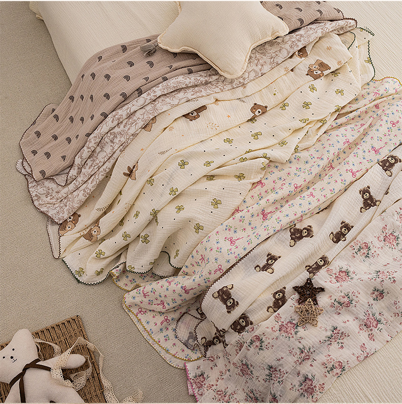 Baby zomerwikkeldeken pasgebor - Baby Nursery Quilts recensie en prijs
