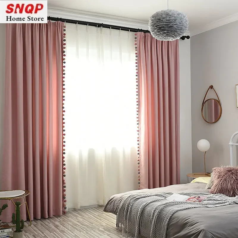 Roze verduisteringsgordijnen v - Blackout Curtain Nursery recensie en prijs