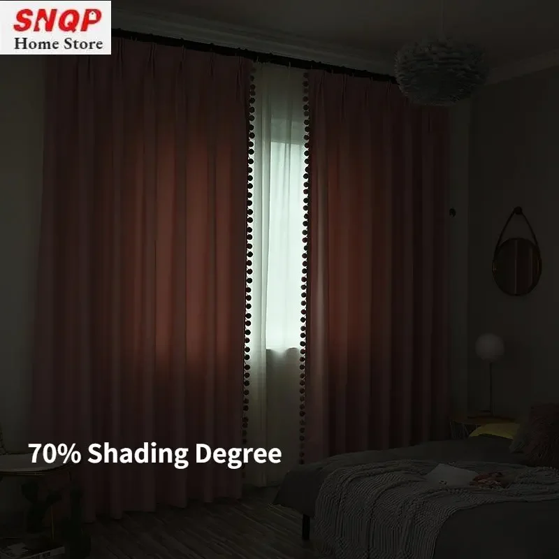 Roze verduisteringsgordijnen v - Blackout Curtain Nursery recensie en prijs