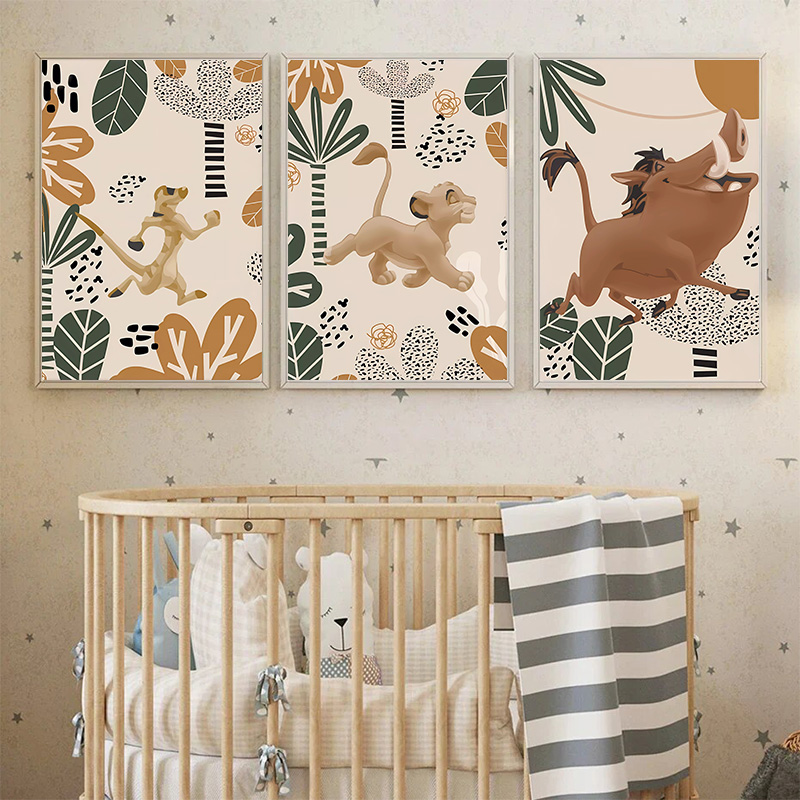 Kid Lion King Boho Posters en  - Baby Nursery Images recensie en prijs