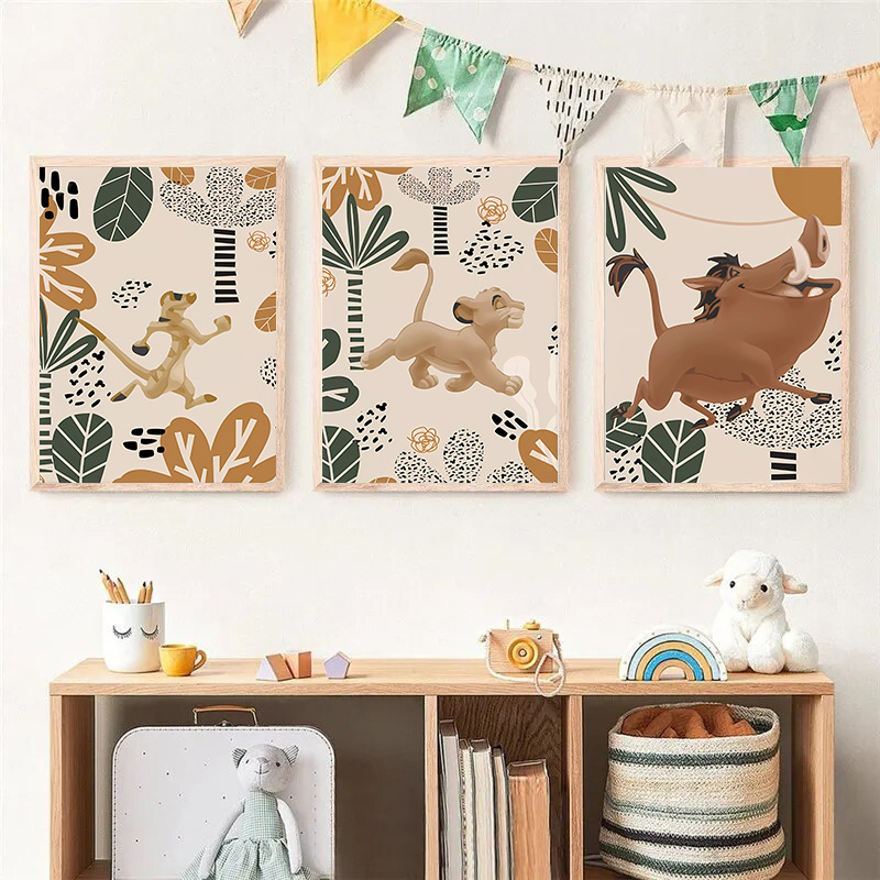 Kid Lion King Boho Posters en  - Baby Nursery Images recensie en prijs