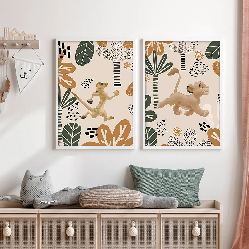 Kid Lion King Boho Posters en  - Baby Nursery Images recensie en prijs
