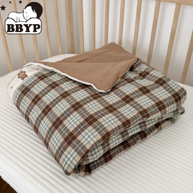 Ademend rasterlinnen dekbed vo - Baby Nursery Quilts recensie en prijs