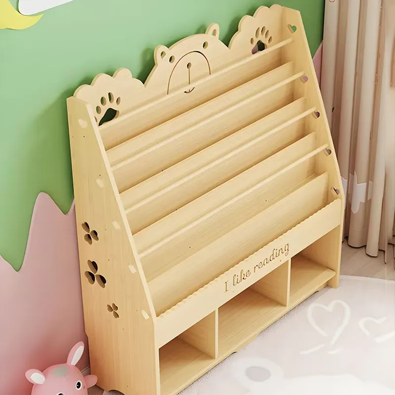 Houten boekenplank voor kinder - Baby Nursery Bookshelf recensie en prijs