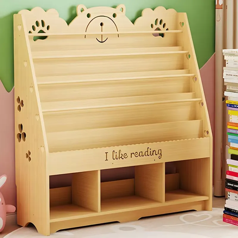 Houten boekenplank voor kinder - Baby Nursery Bookshelf recensie en prijs