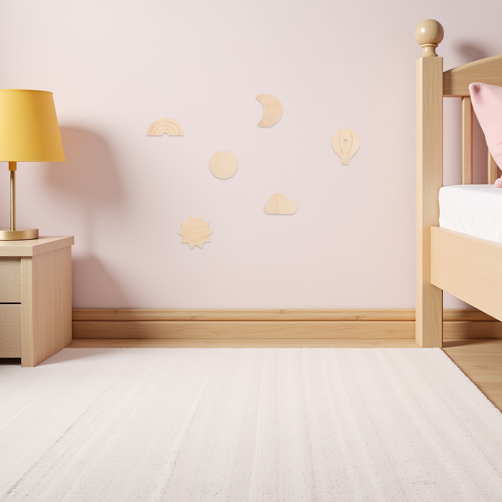 6 stuks houten heteluchtballon - Baby Nursery Hot Air Balloon Theme recensie en prijs