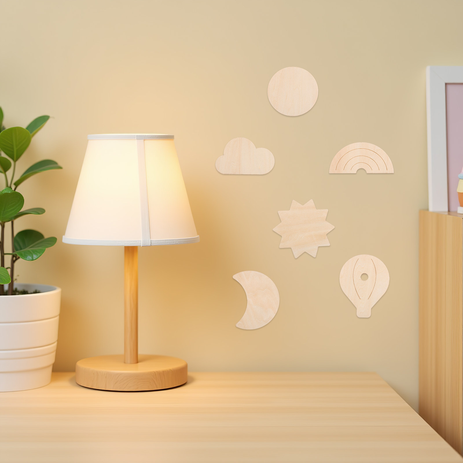 6 stuks houten heteluchtballon - Baby Nursery Hot Air Balloon Theme recensie en prijs