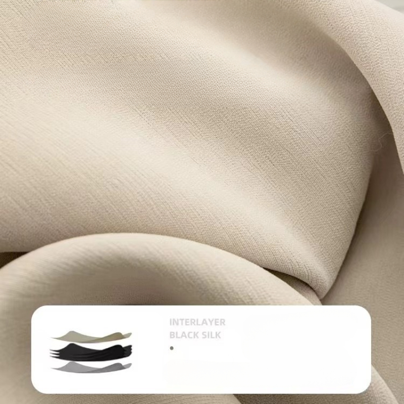 Crème fluwelen chenille verdui - Blackout Curtain Nursery recensie en prijs