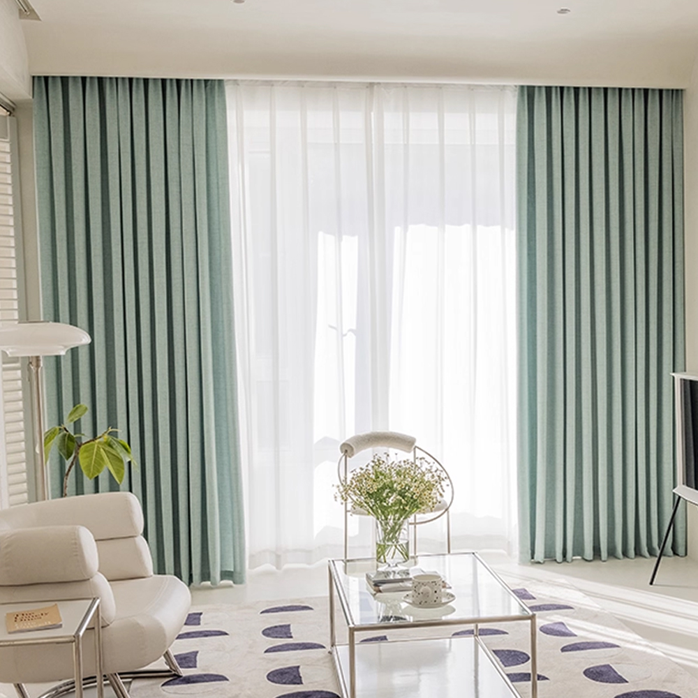 1pc Modern Eenvoudig Effen Kle - Blackout Curtain Nursery recensie en prijs