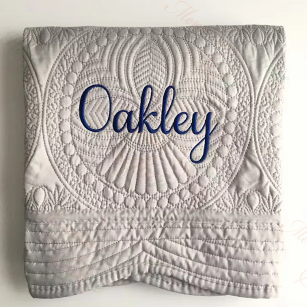 Geborduurde Naam Baby Kinderka - Baby Nursery Quilts recensie en prijs