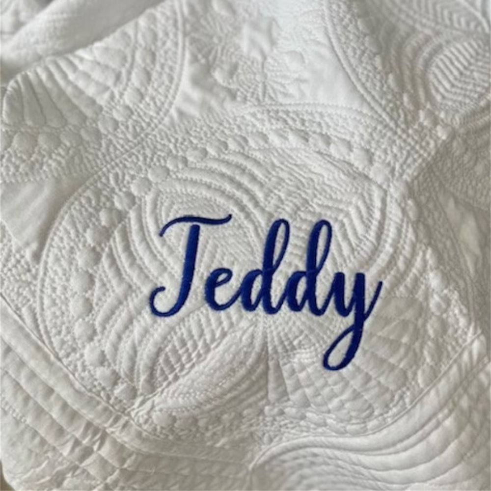 Geborduurde Naam Baby Kinderka - Baby Nursery Quilts recensie en prijs